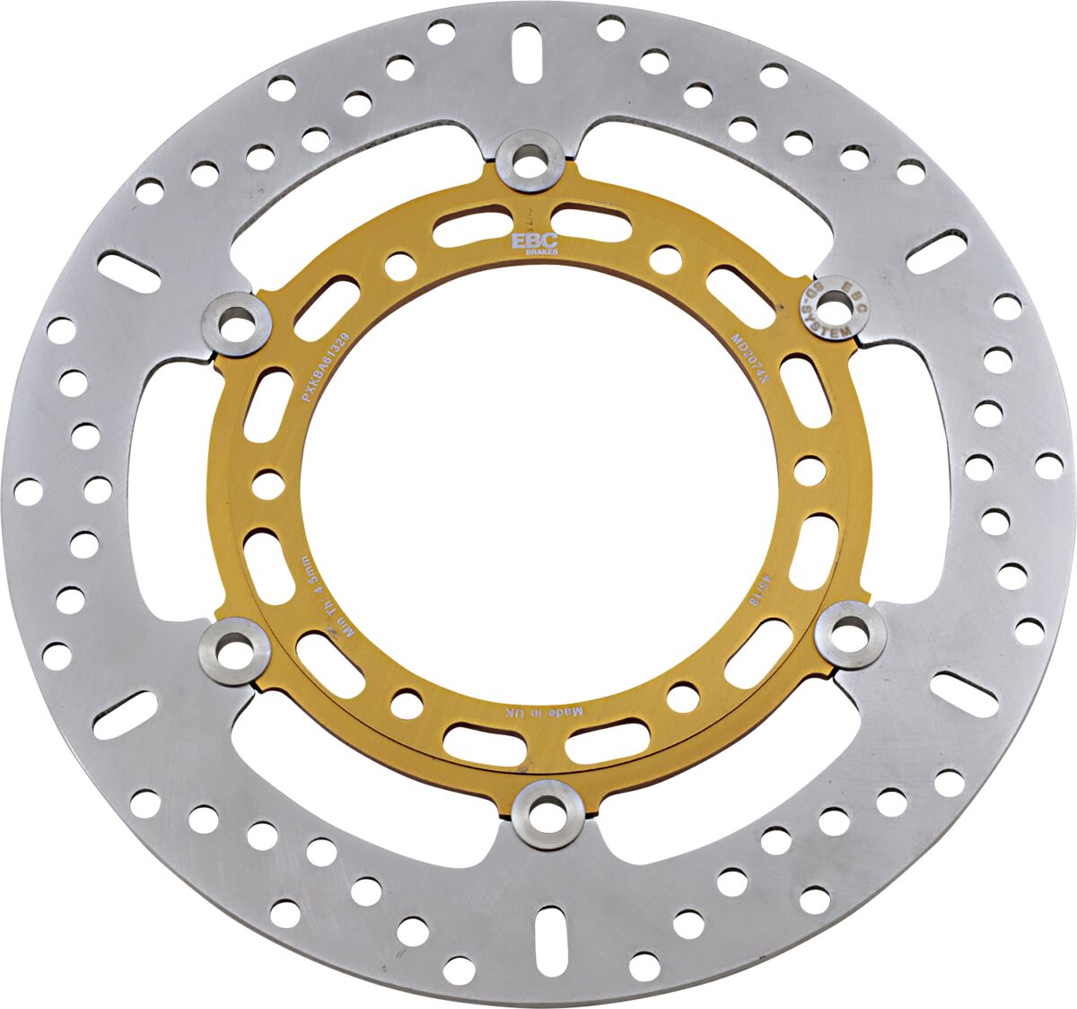 EBC BRAKE ROTOR X SERIES FLOATING ROUND MD2074X
