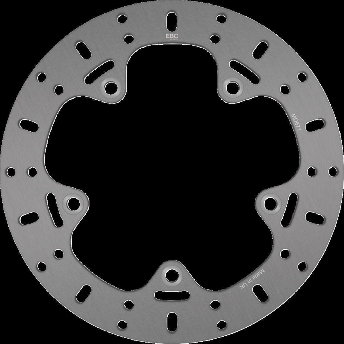 EBC BRAKE ROTOR HPSR SERIES SOLID ROUND MD671