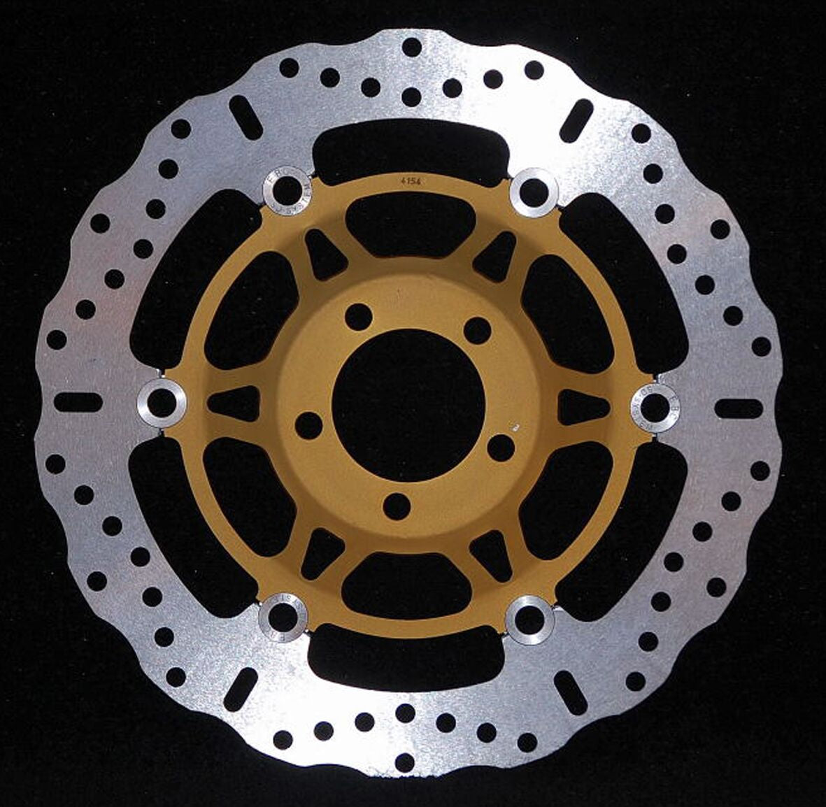 EBC BRAKE ROTOR XC SERIES FLOATING CONTOUR WAVE MD4154XC