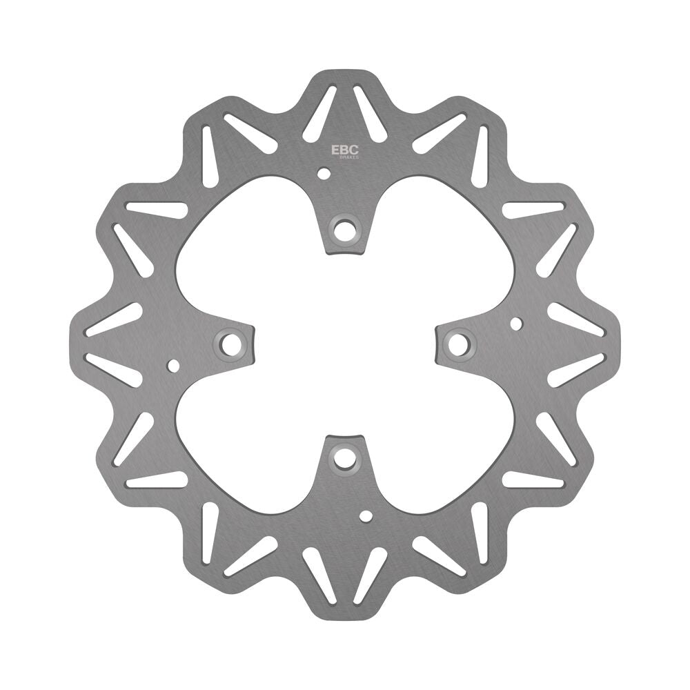 EBC BRAKE ROTOR VEE SERIES FIXED CONTOUR WAVE REAR VR695