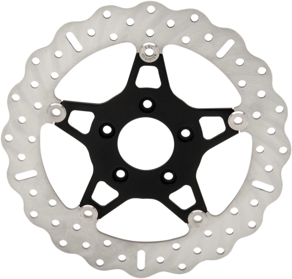 EBC BRAKE ROTOR AMERICAN MOTORCYCLE FLOATING CONTOUR FSD006CBLK