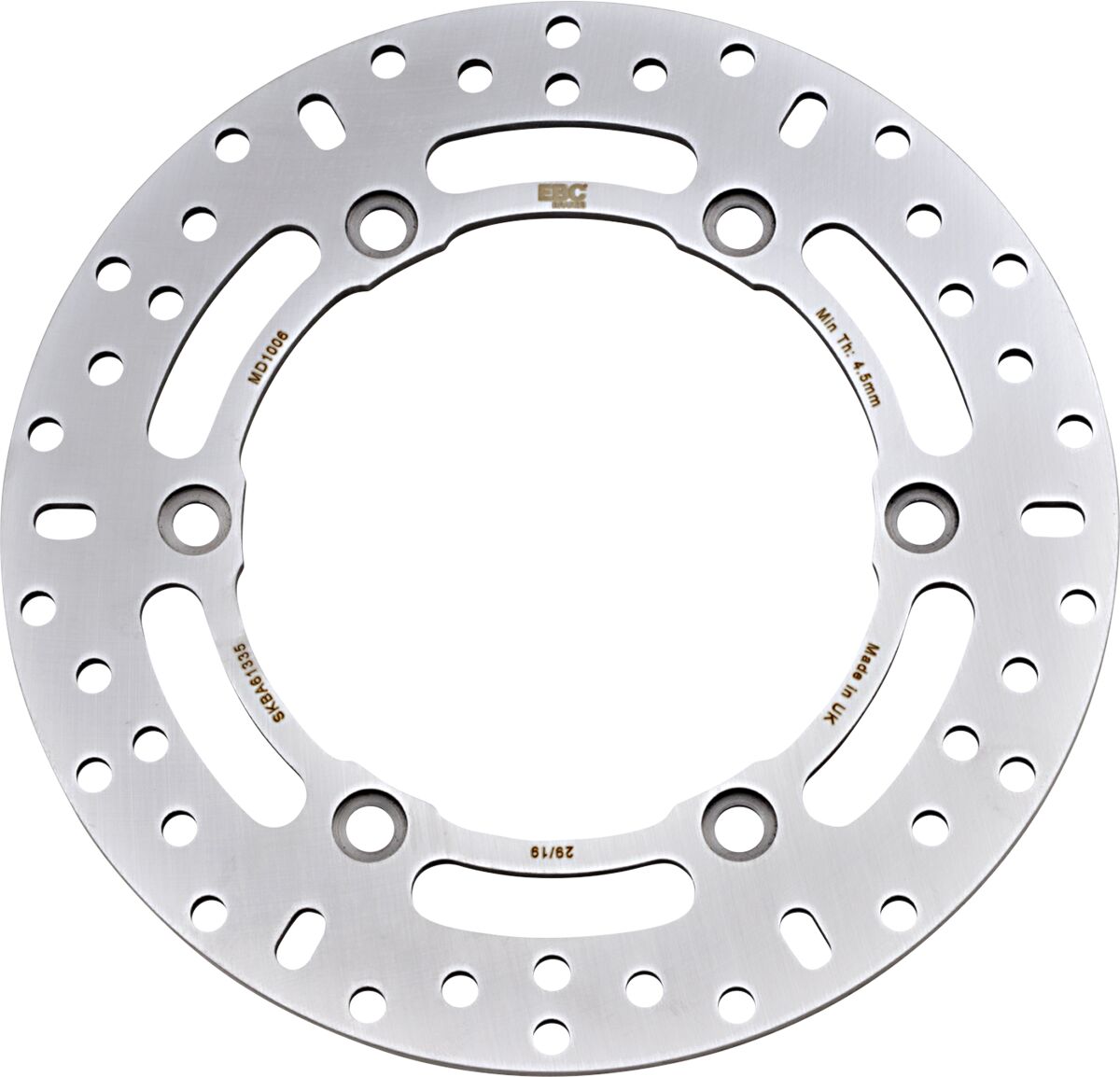 EBC BRAKE ROTOR REPLACEMENT SERIES SOLID ROUND MD1006