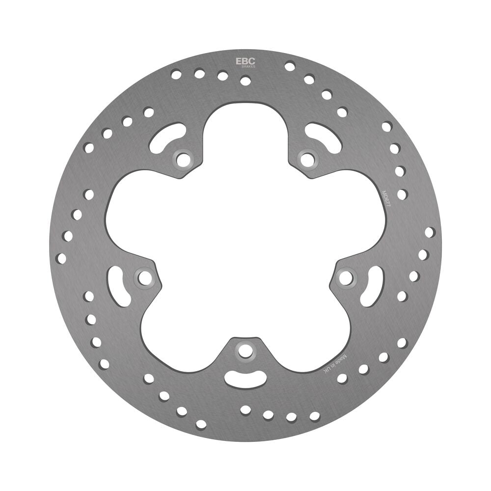 EBC BRAKE ROTOR HPSR SERIES SOLID ROUND REAR MD677