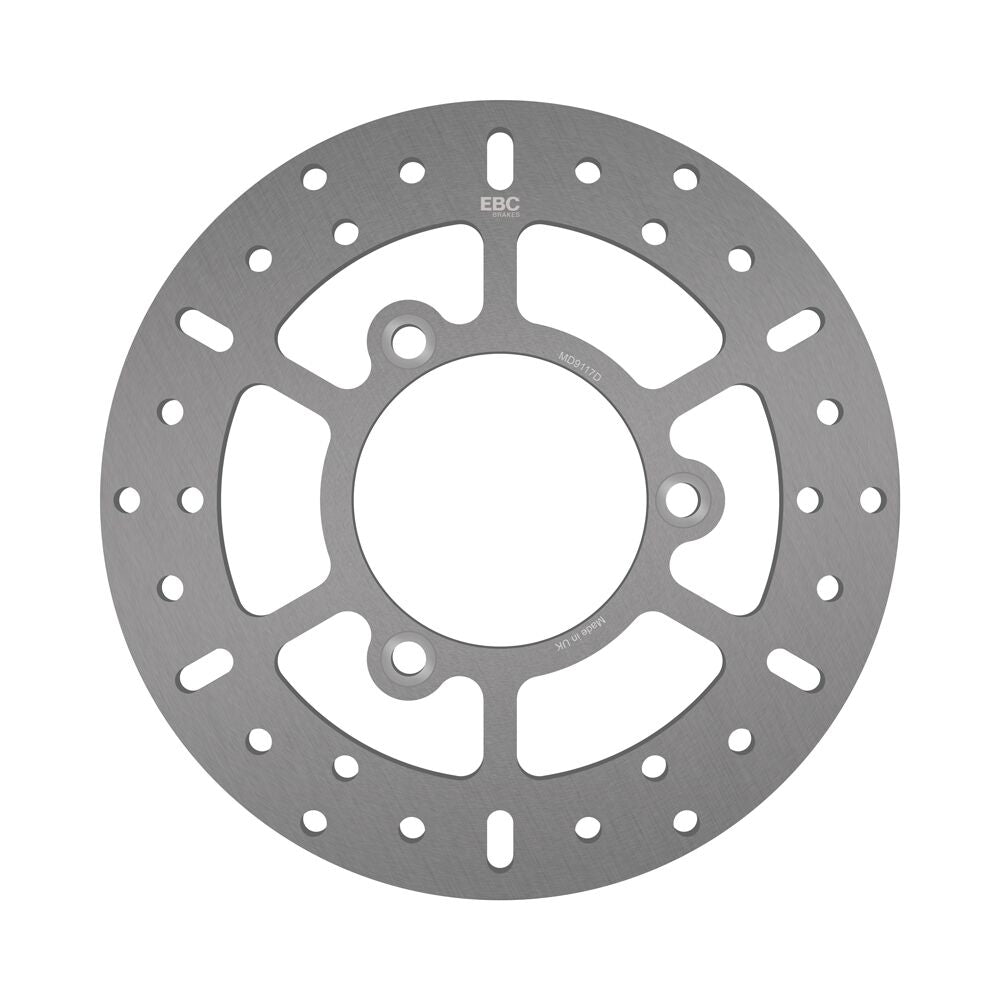 EBC BRAKE ROTOR D-SERIES SOLID ROUND SCOOTER MD9117D