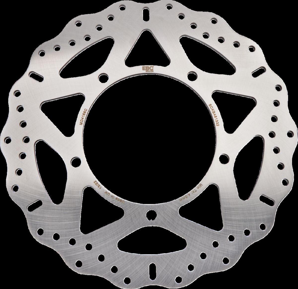 EBC BRAKE ROTOR FIXED CONTOUR WAVE MD4166C
