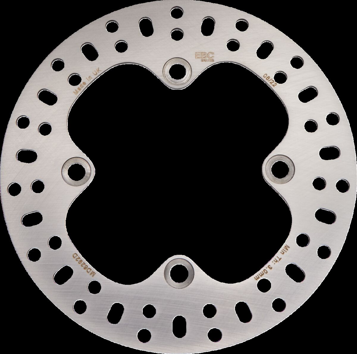 EBC BRAKE ROTOR D-SERIES FIXED ROUND OFFROAD MD6292D
