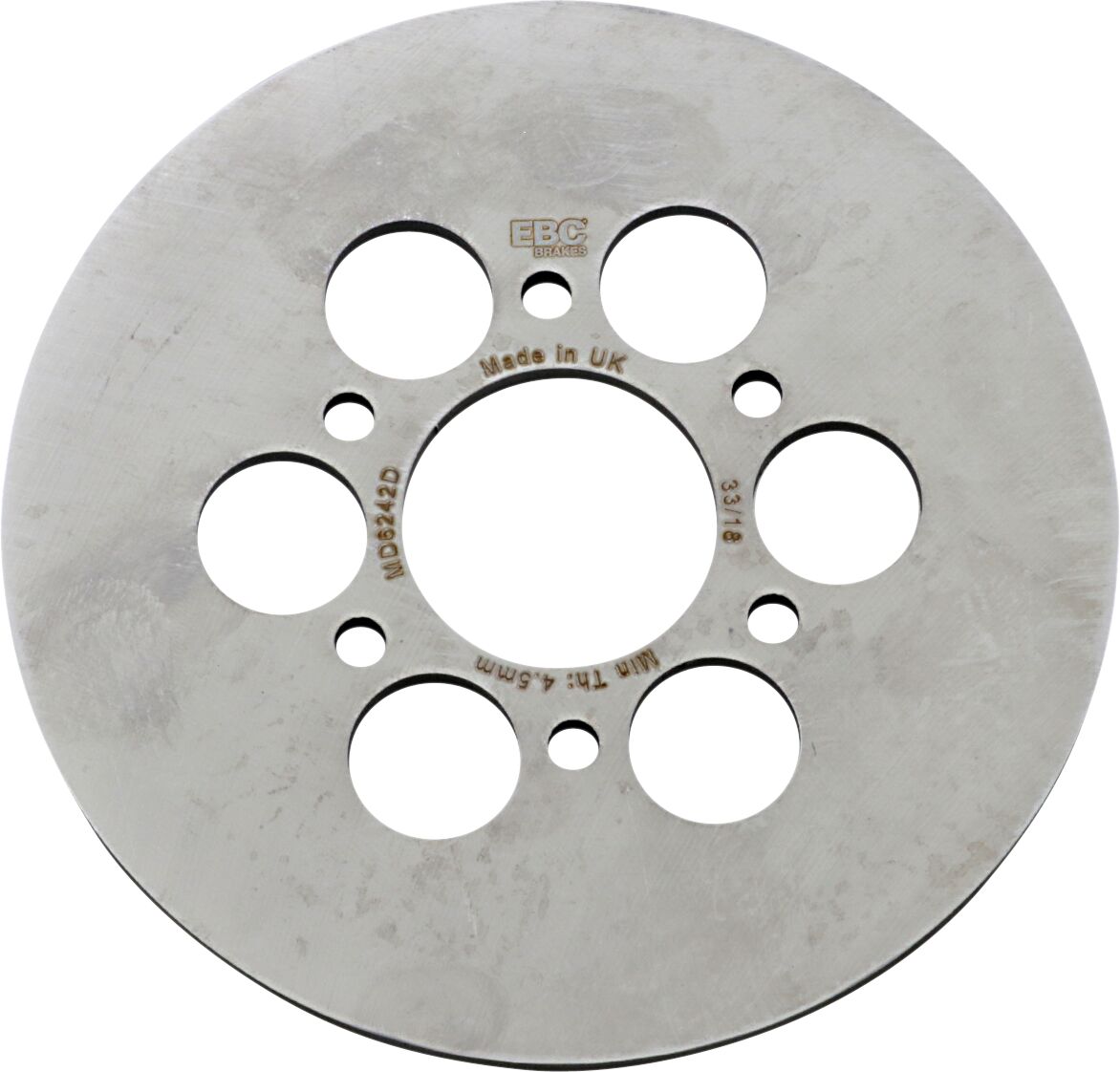 EBC BRAKE ROTOR D-SERIES OFFROAD SOLID ROUND MD6242D