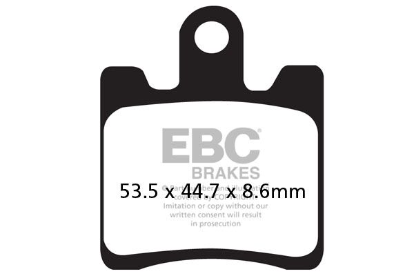 EBC BRAKE PAD SFAC SERIES CARBON FIBER SCOOTER SFAC283/4