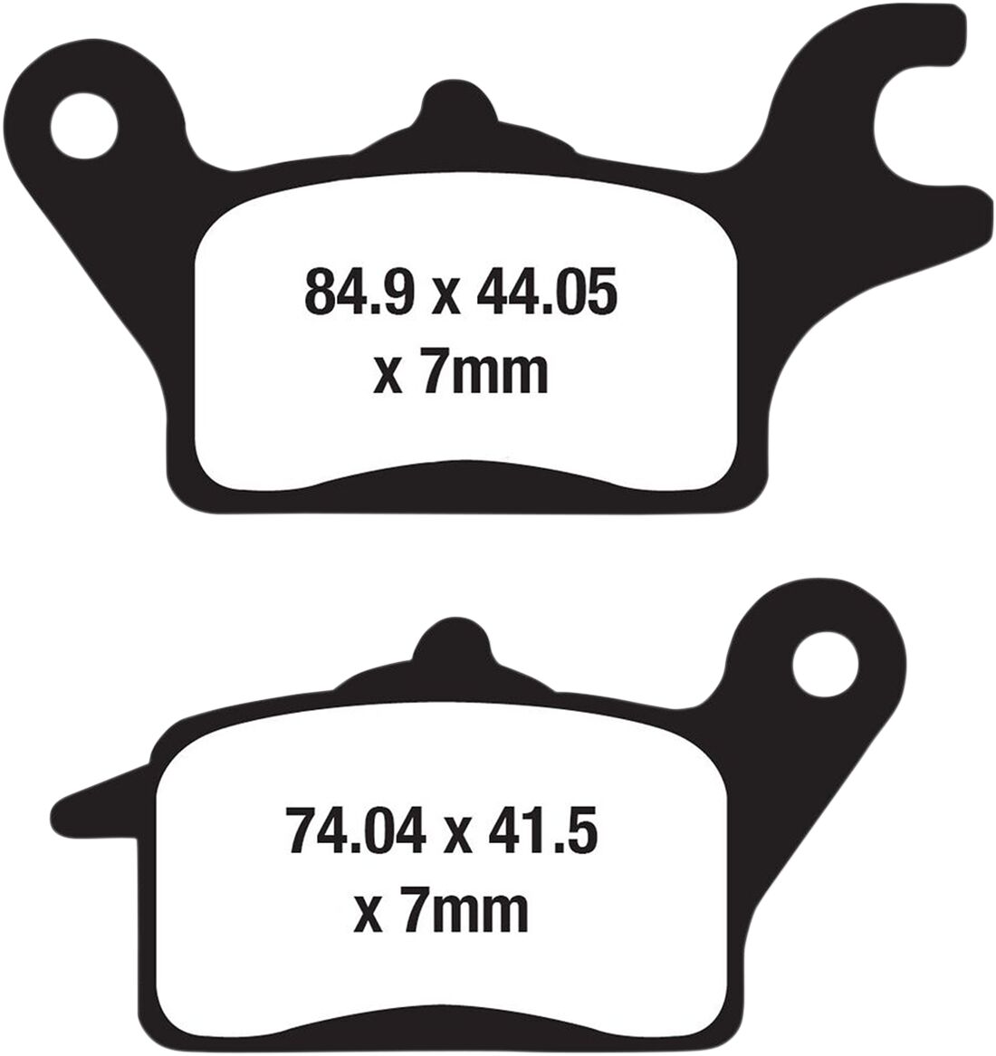 EBC BRAKE PAD FA SERIES ORGANIC FA691