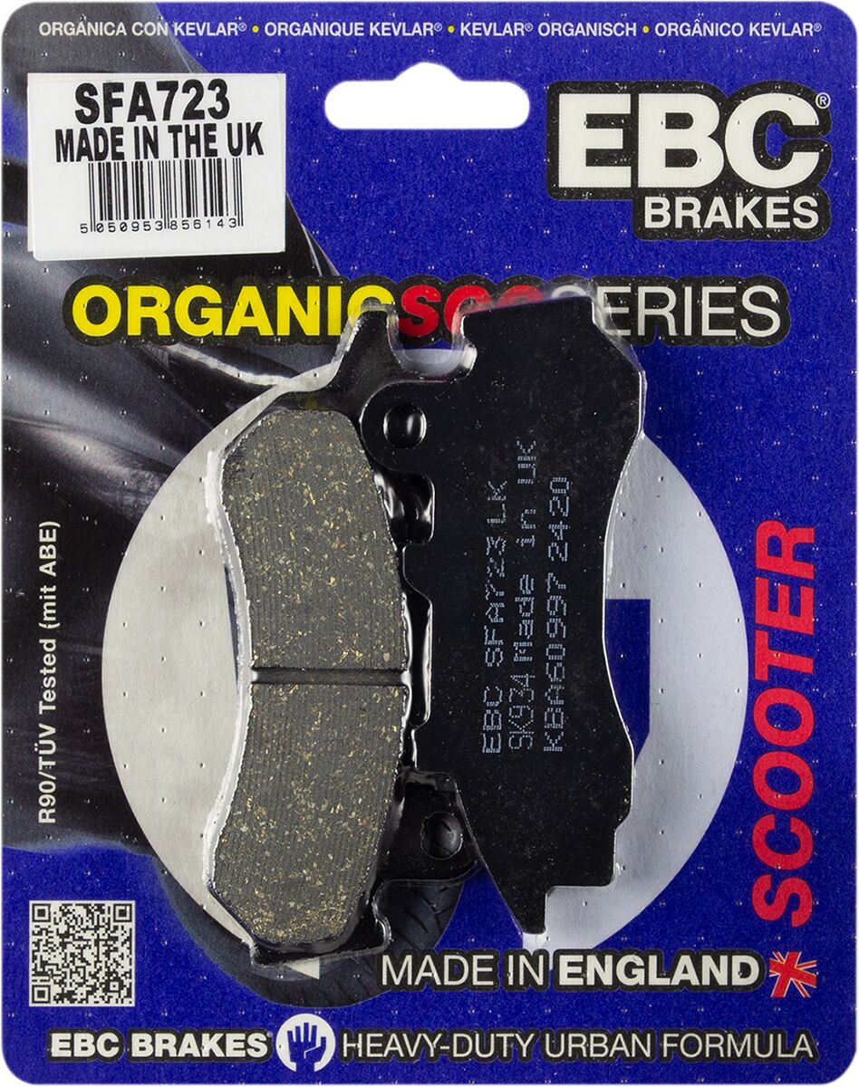 EBC BRAKE PAD SFA SERIES ORGANIC SCOOTER SFA723