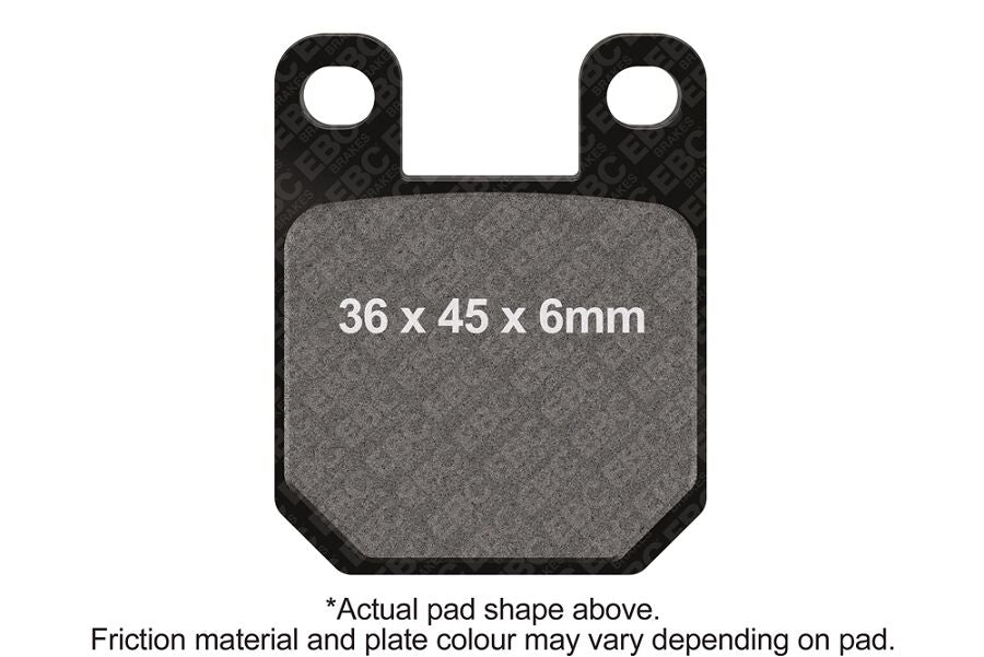 EBC BRAKE PAD CARBON TT DIRT FA115TT