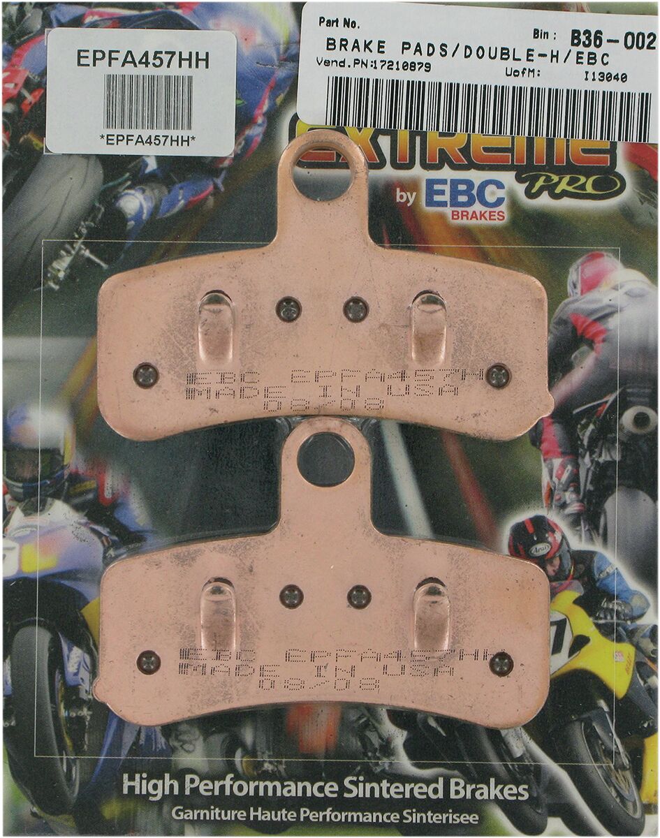 EBC BRAKE PAD EPFA-HH SERIES SINTERED METAL EPFA457HH