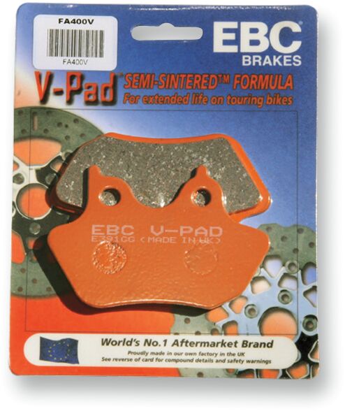 EBC BRAKE PAD FA-V SERIES SINTERED METAL/ORGANIC COMPOUND FA095V