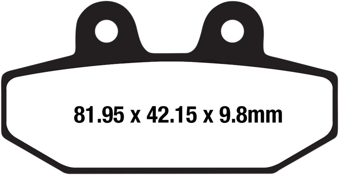 EBC BRAKE PAD FA-HH SERIES SINTERED METAL FA710HH