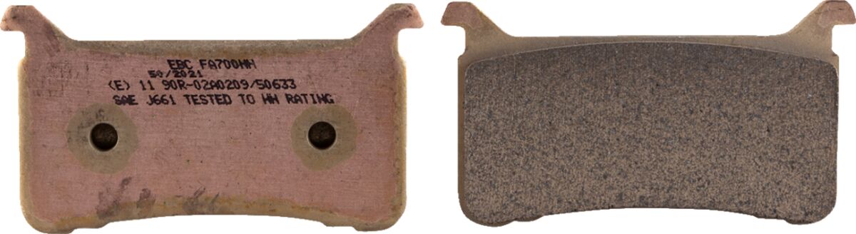 EBC BRAKE PAD FA-HH SERIES SINTERED METAL FA700HH