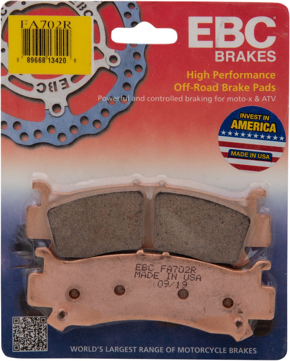 EBC BRAKE PAD SINTER OFFROAD FA702R