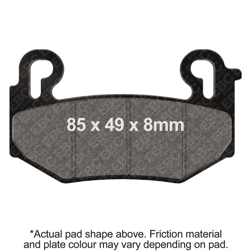 EBC BRAKE PAD SINTERED HH FR RIGHT FA779HH