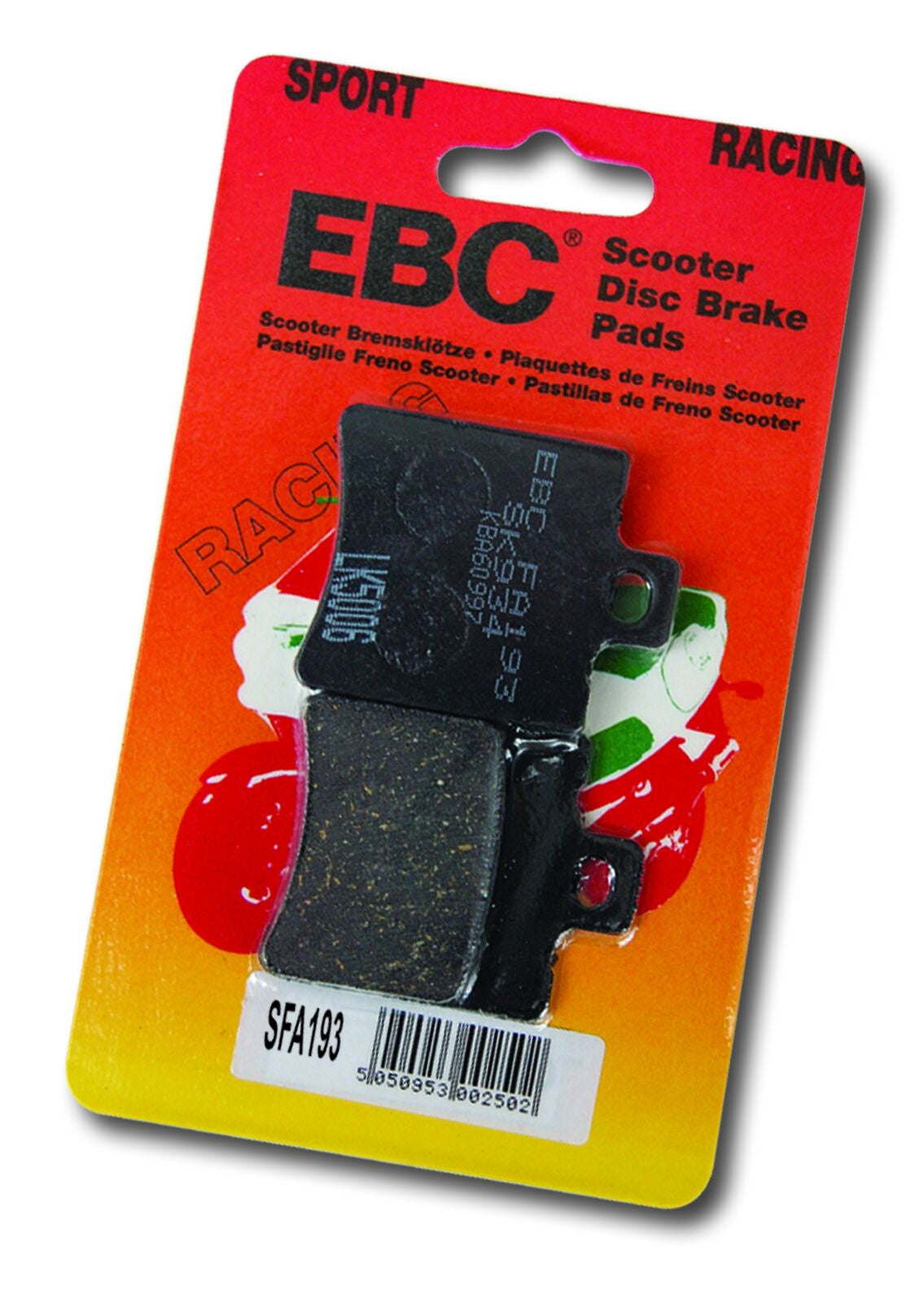 EBC BRAKE PAD SFA SERIES ORGANIC SFA306
