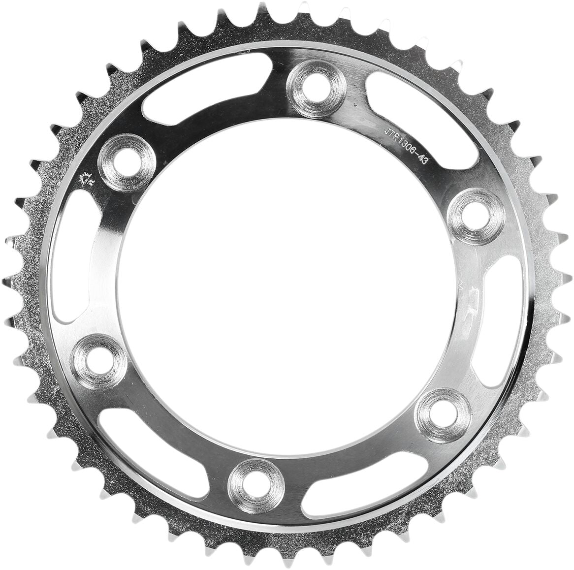 JT SPROCKETS JTR1306.43 REAR REPLACEMENT SPROCKET 43 TEETH 530 PITCH NATURAL STEEL JTR1306.43