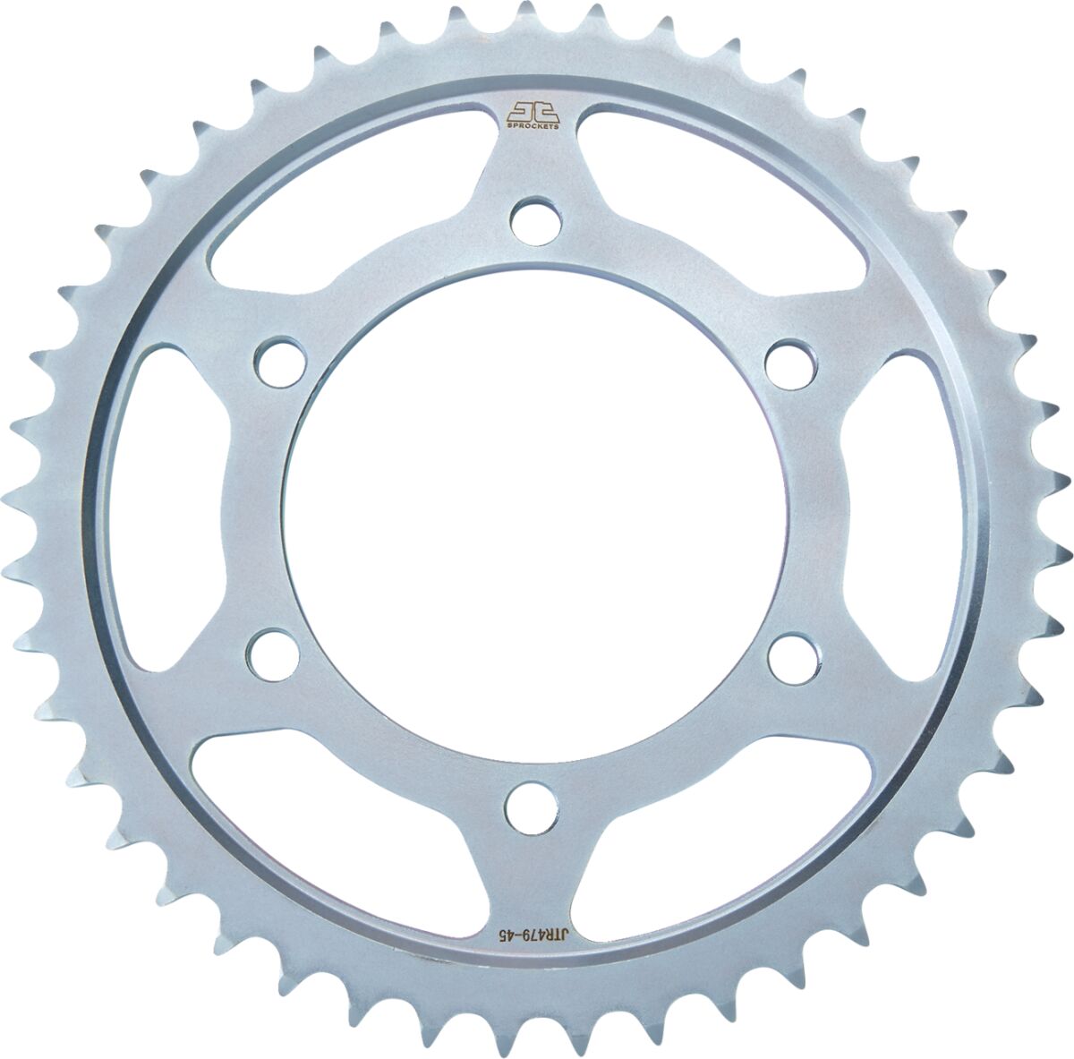 JT SPROCKETS JTR479.45 REAR REPLACEMENT SPROCKET 45 TEETH 530 PITCH NATURAL STEEL JTR479.45