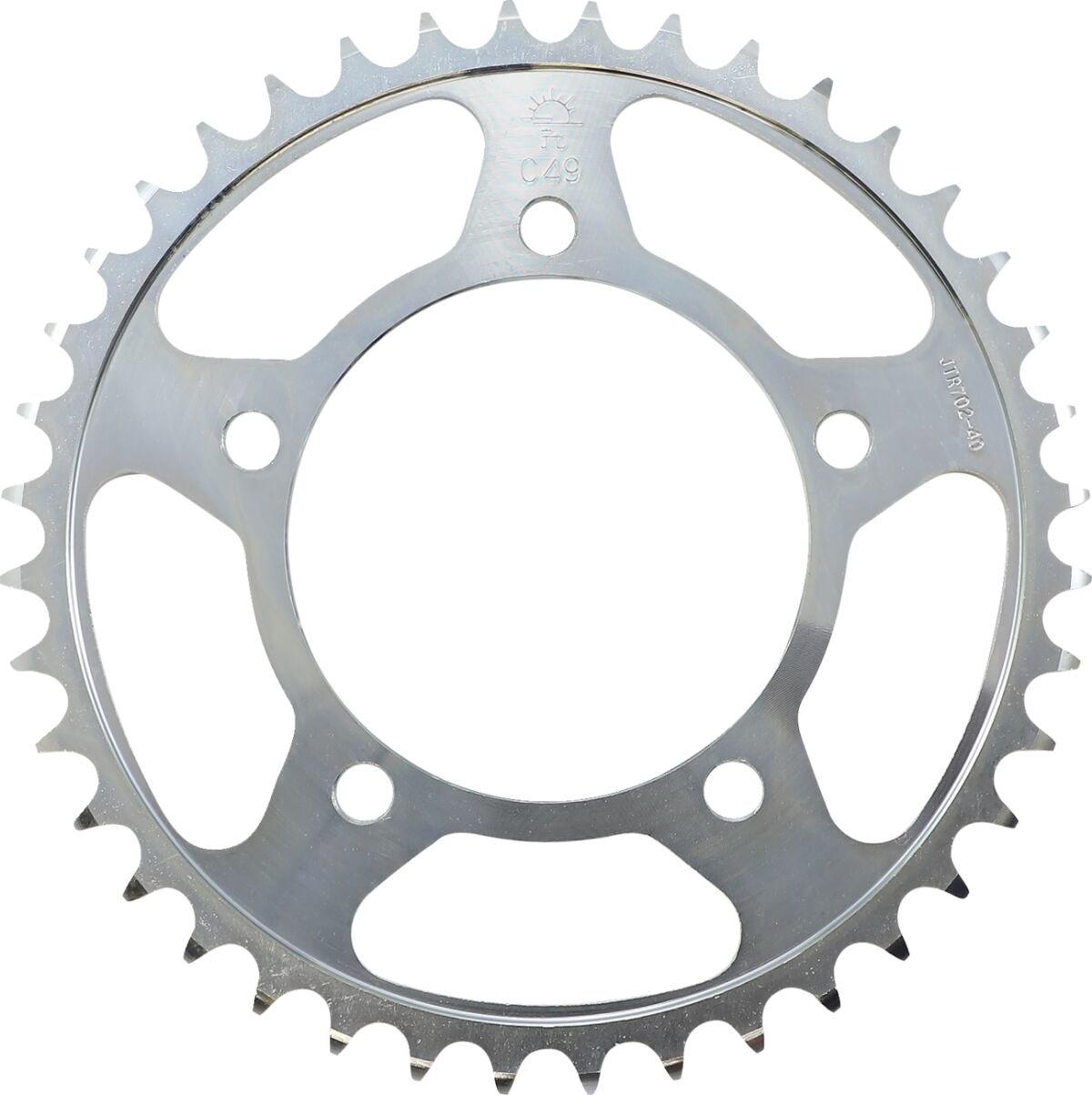 JT SPROCKETS JTR702.40 REAR REPLACEMENT SPROCKET 40 TEETH 525 PITCH NATURAL STEEL JTR702.40