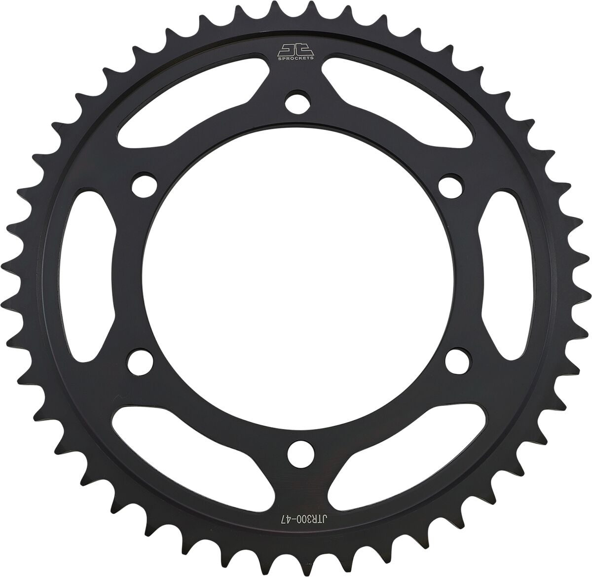 JT SPROCKETS JTR300.47 REAR REPLACEMENT SPROCKET 47 TEETH 525 PITCH NATURAL STEEL JTR300.47