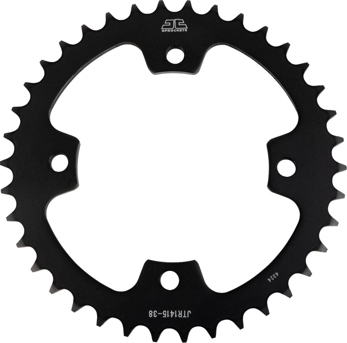 JT SPROCKETS JTR1415.38 REAR REPLACEMENT SPROCKET 38 TEETH 520 PITCH NATURAL C49 HIGH CARBON STEEL JTR1415.38