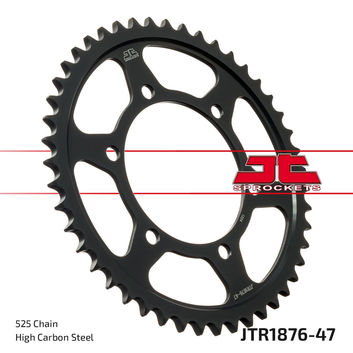 JT SPROCKETS SPROCKET REAR 47T 525 JTR1876.47