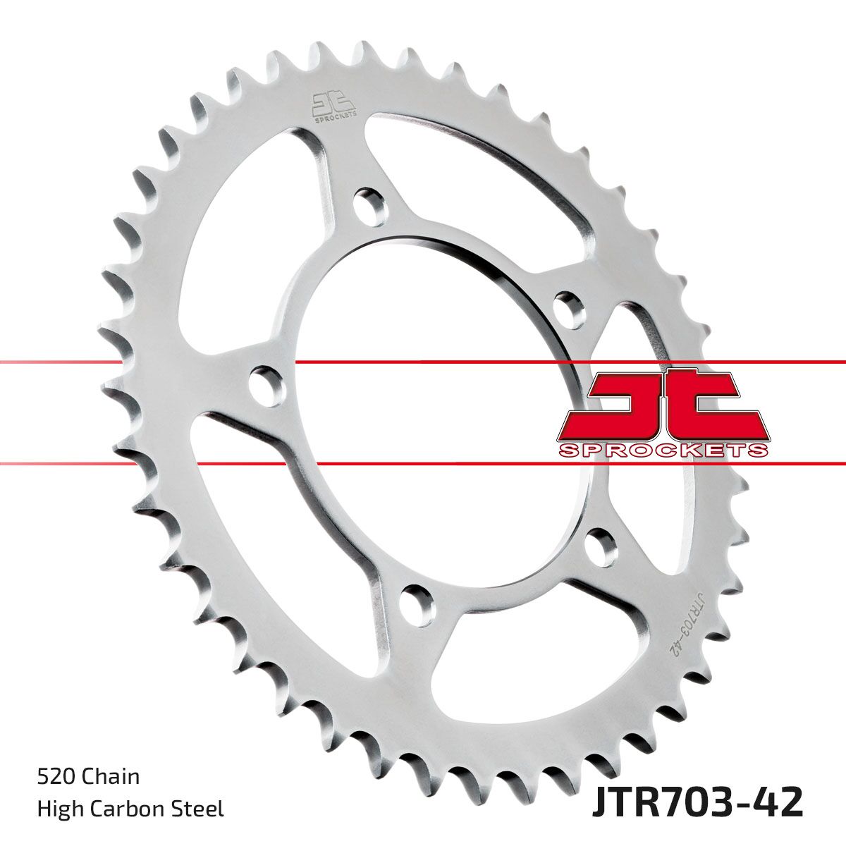 JT SPROCKETS SPROCKET REAR 42T 520 JTR703.42