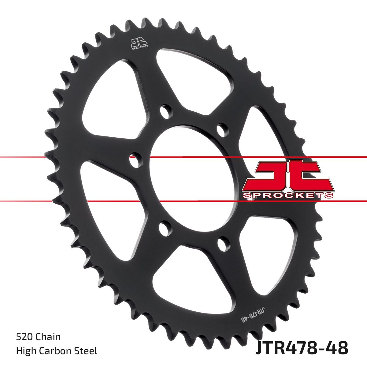 JT SPROCKETS SPROCKET REAR 48T 520 JTR478.48