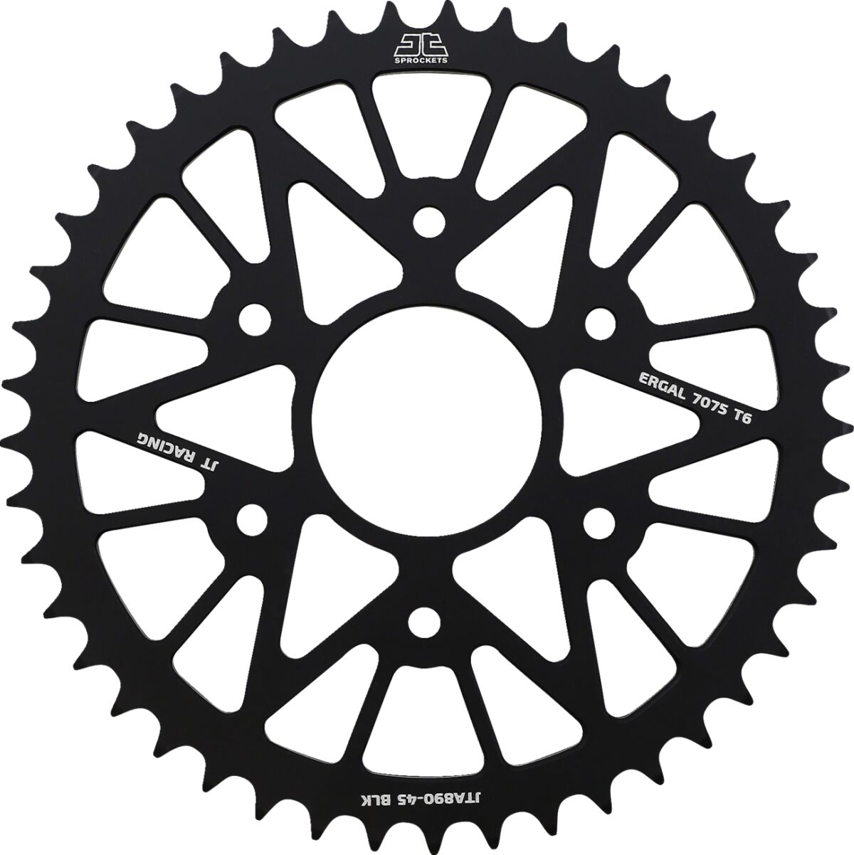 JT SPROCKETS SPRKT RL 45T HUS/KTM BLK JTA890.45BLK