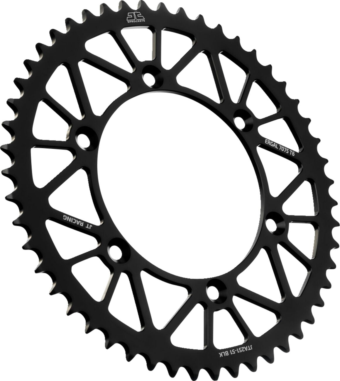 JT SPROCKETS SPROCKET RL 51T YAM BLK JTA251.51BLK