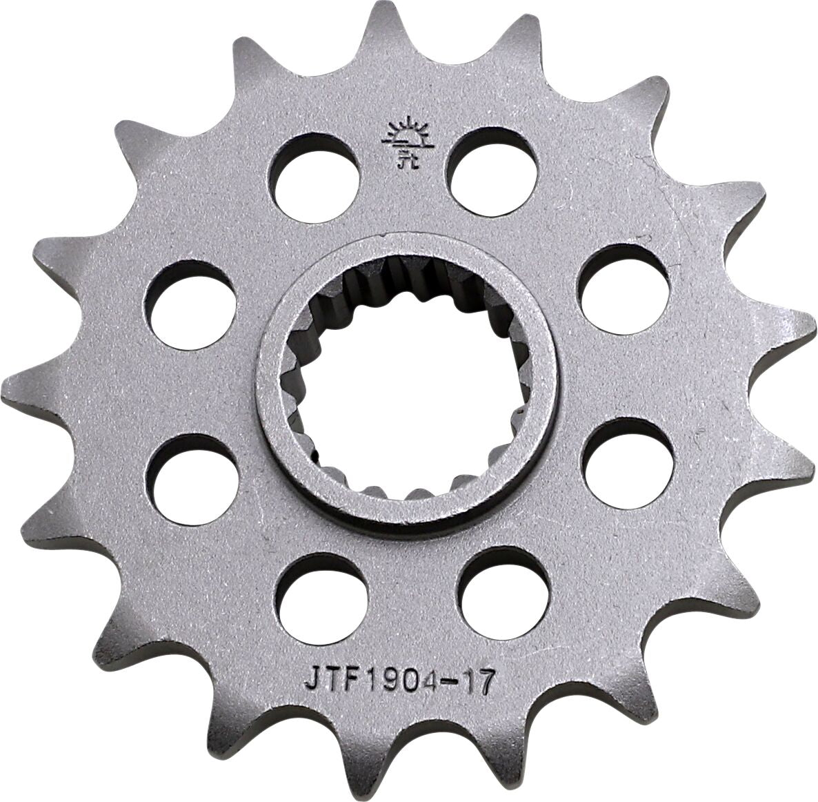 JT SPROCKETS JTF1904.17 FRONT REPLACEMENT SPROCKET 17 TEETH 525 PITCH NATURAL STEEL JTF1904.17