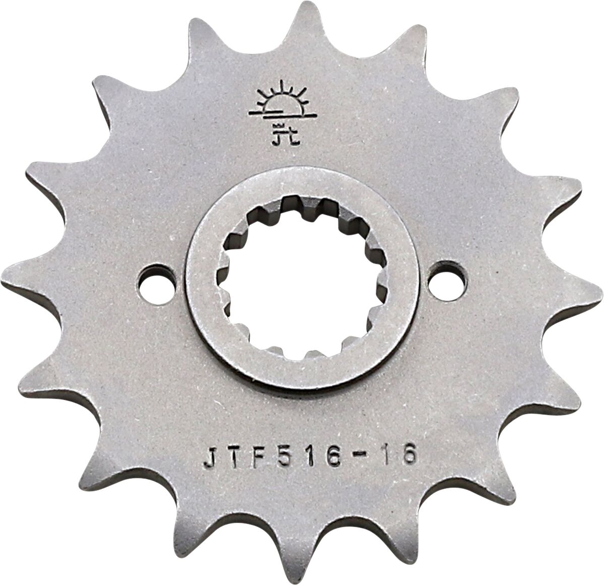 JT SPROCKETS JTF516.16 FRONT REPLACEMENT SPROCKET 16 TEETH 520 PITCH NATURAL STEEL JTF516.16