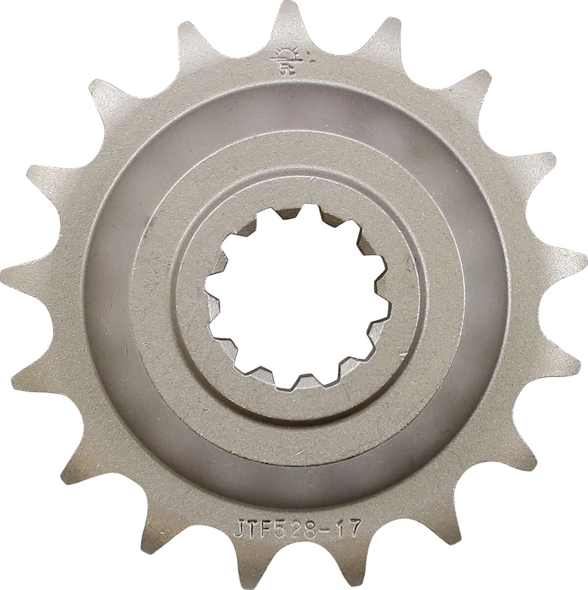 JT SPROCKETS JTF528.17 FRONT REPLACEMENT SPROCKET 17 TEETH 530 PITCH NATURAL STEEL JTF528.17