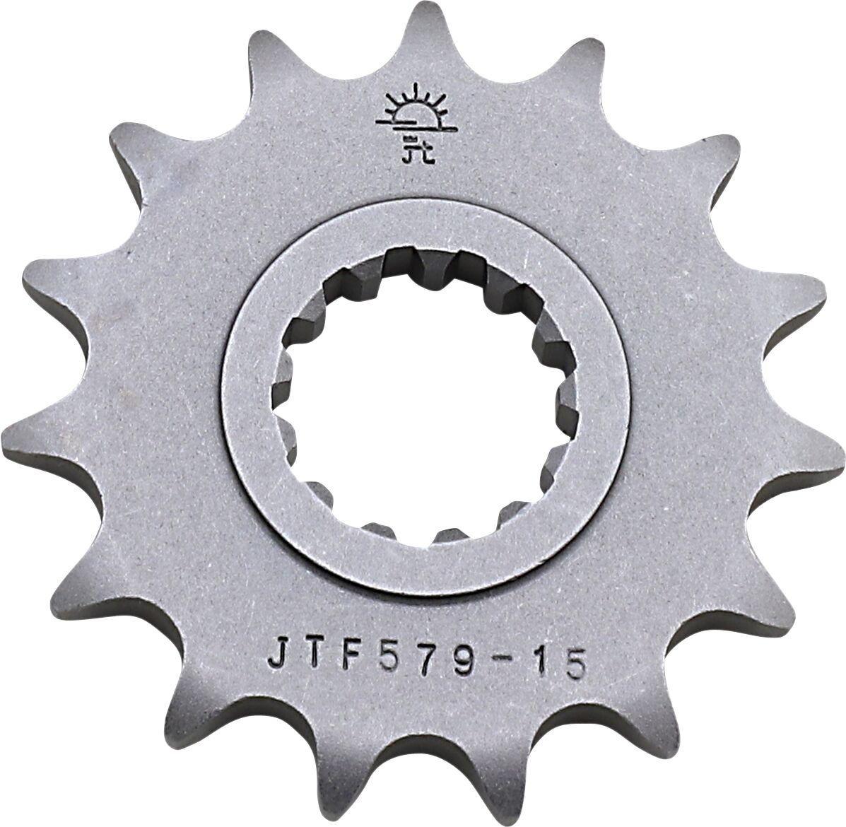 JT SPROCKETS JTF579.15 FRONT REPLACEMENT SPROCKET 15 TEETH 530 PITCH NATURAL STEEL JTF579.15