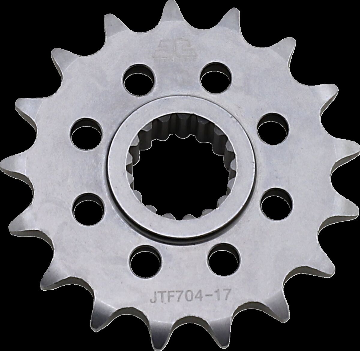 JT SPROCKETS JTF704.17 FRONT REPLACEMENT SPROCKET 17 TEETH 525 PITCH NATURAL STEEL JTF704.17