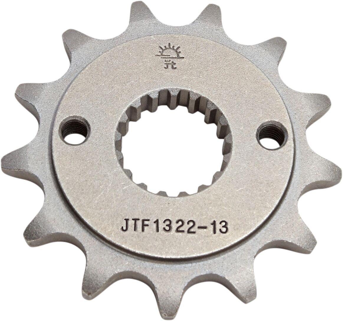 JT SPROCKETS JTF1322.13 FRONT REPLACEMENT SPROCKET 13 TEETH 520 PITCH NATURAL STEEL JTF1322.13