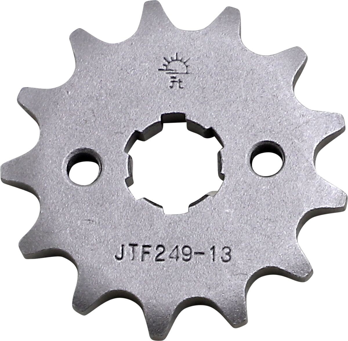 JT SPROCKETS JTF249.13 FRONT REPLACEMENT SPROCKET 13 TEETH 420 PITCH NATURAL STEEL JTF249.13