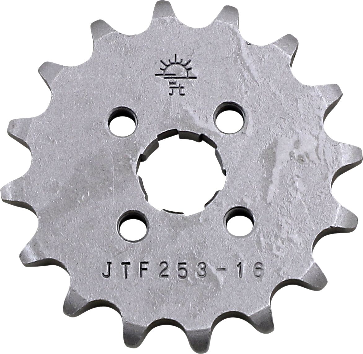 JT SPROCKETS JTF253.16 FRONT REPLACEMENT SPROCKET 16 TEETH 420 PITCH NATURAL STEEL JTF253.16