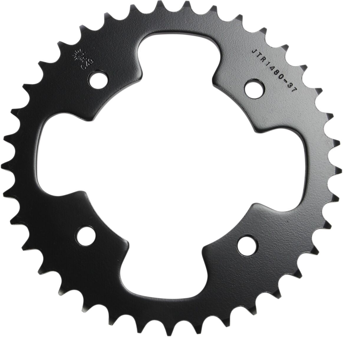 JT SPROCKETS JTR1480.37 REAR REPLACEMENT SPROCKET 37 TEETH 520 PITCH NATURAL C49 HIGH CARBON STEEL JTR1480.37