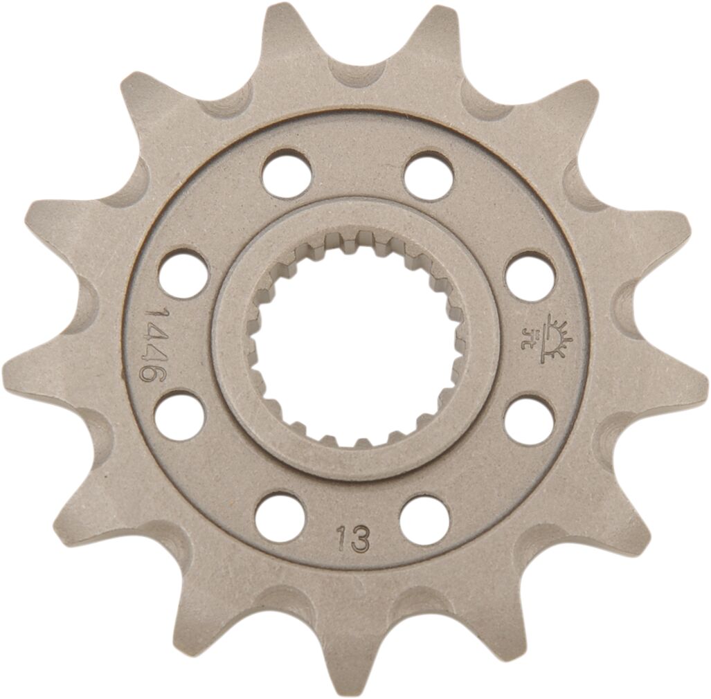 JT SPROCKETS JTF1446.13SC FRONT SELF CLEANING SPROCKET 13 TEETH 520 PITCH NATURAL STEEL JTF1446.13SC