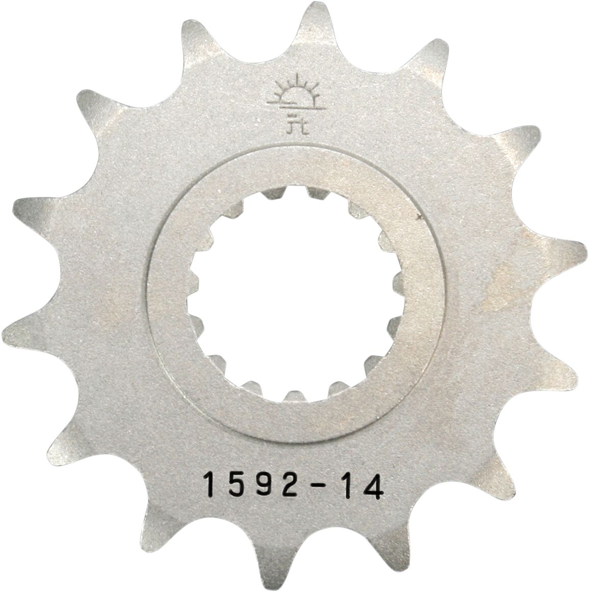 JT SPROCKETS JTF1592.14 FRONT REPLACEMENT SPROCKET 14 TEETH 520 PITCH NATURAL STEEL JTF1592.14