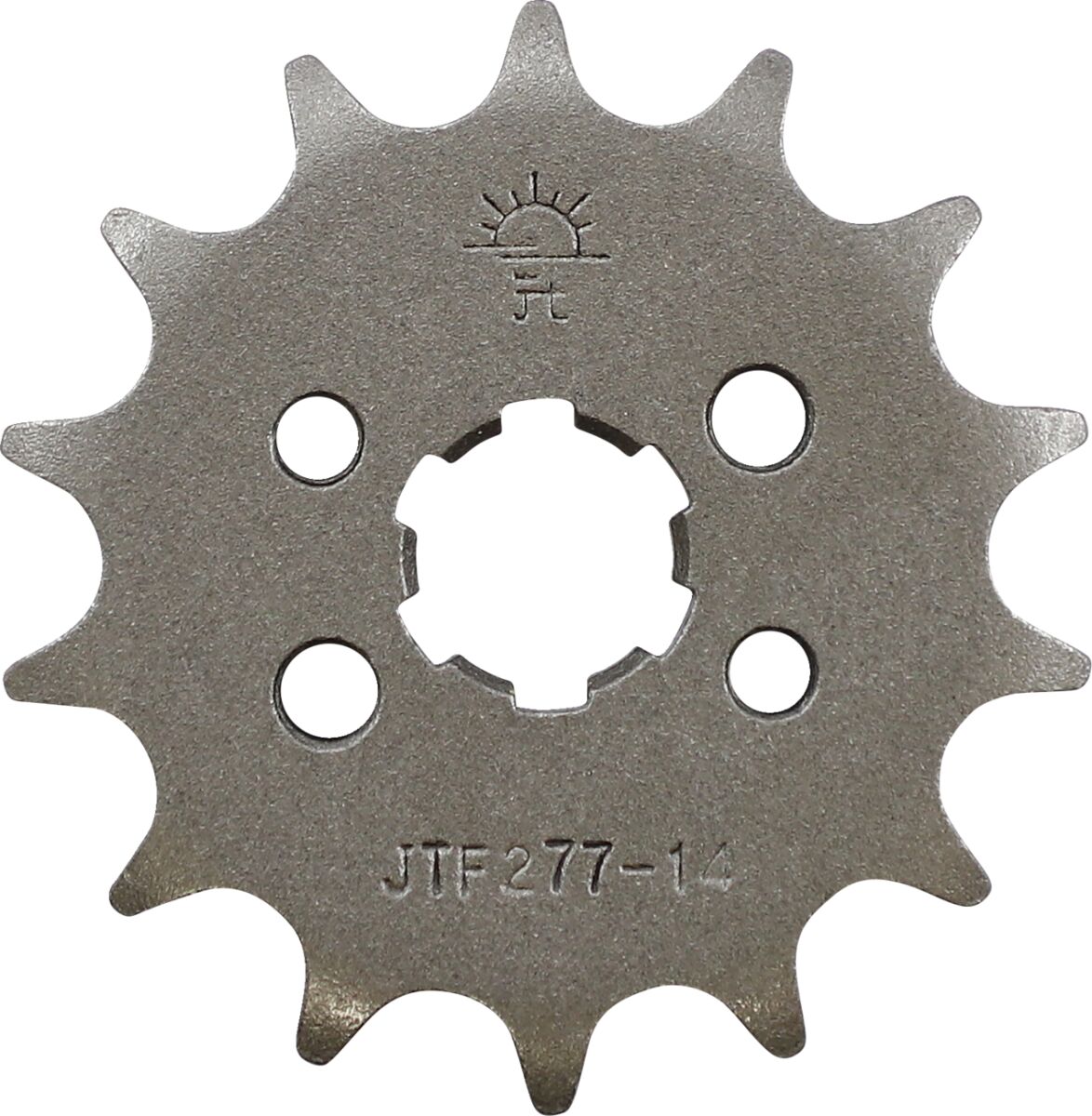 JT SPROCKETS JTF277.14 FRONT REPLACEMENT SPROCKET 14 TEETH 428 PITCH NATURAL CHROMOLY STEEL ALLOY JTF277.14