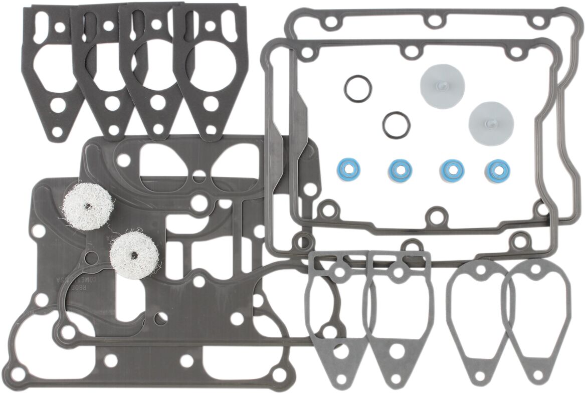 COMETIC ROCKER BOX REBUILD GASKET KIT SCREAMIN EAGLE 0.530" VALVE GUIDES C9167