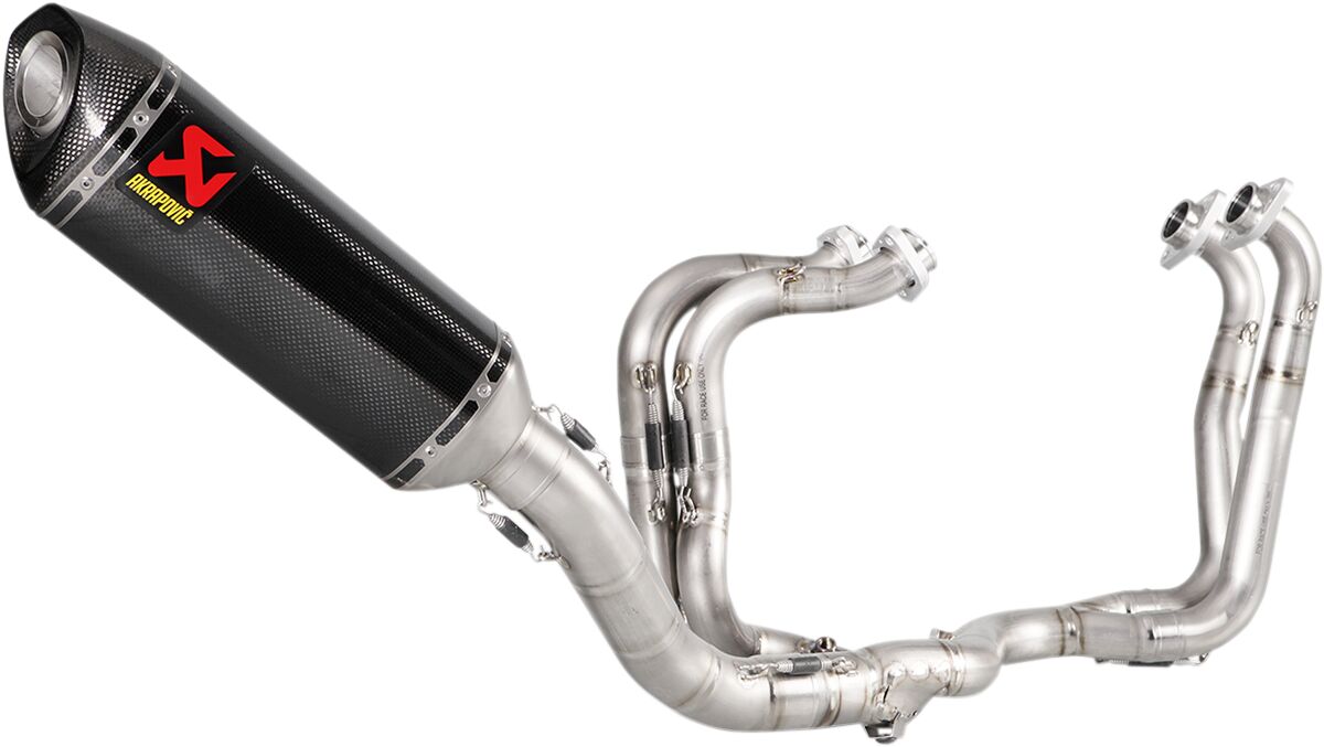 AKRAPOVIC EVOLUTION LINE COMPLETE SYSTEM TITANIUM & CARBON S-A10E8-RC