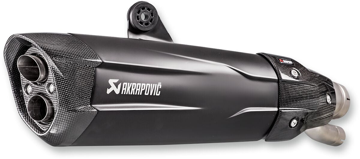 AKRAPOVIC SLIP-ON LINE MUFFLER TITANIUM BLACK S-B10SO6-HDVDZBL