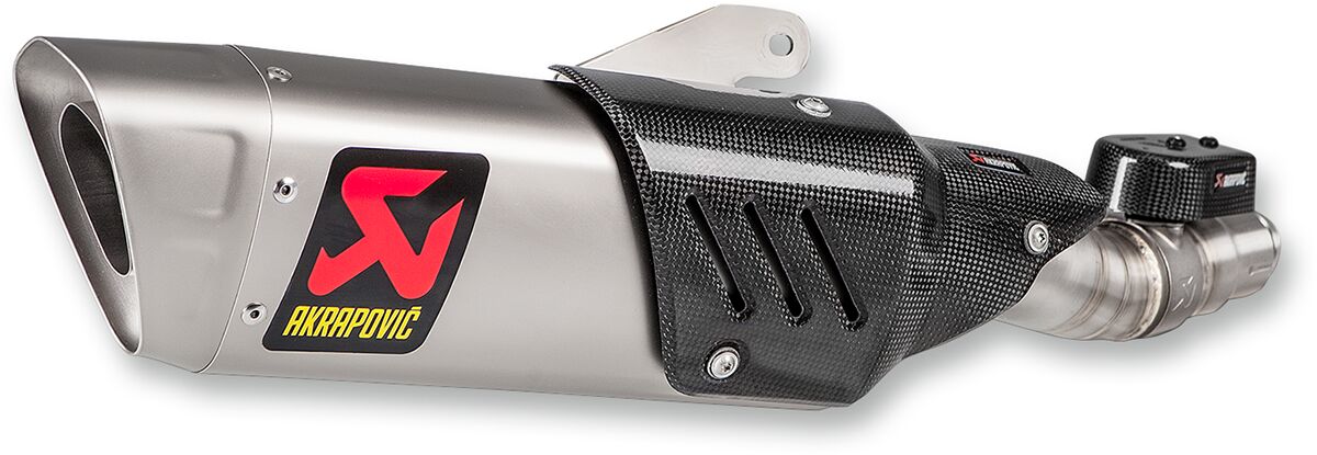 AKRAPOVIC SLIP-ON LINE MUFFLER TITANIUM S-Y6SO12-HAPT