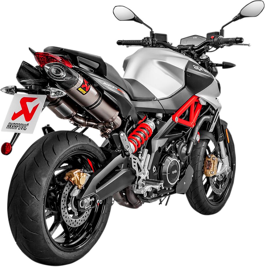 AKRAPOVIC SLIP-ON LINE DUAL MUFFLER TITANIUM S-A9SO1-HDT/1
