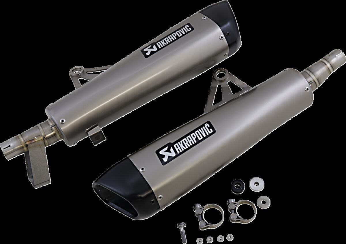 AKRAPOVIC MUFFLERS TI BONNEVILLE S-T12SO4-HCQT